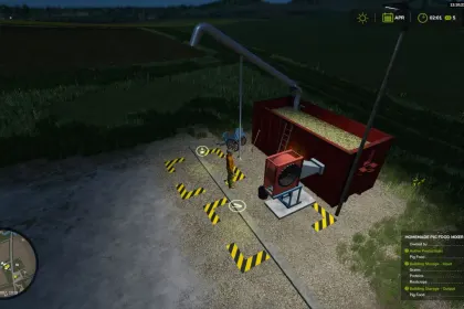 Ефективний Міксер Pig Food Production для FS25 — Домашнє Виробництво Корму для Свиней