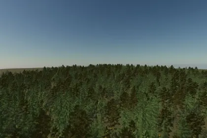 Карта Back Roads County Forestry Edition 4x для Farming Simulator 25 — 4