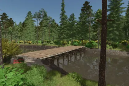 Карта Back Roads County Forestry Edition 4x для Farming Simulator 25 — 6