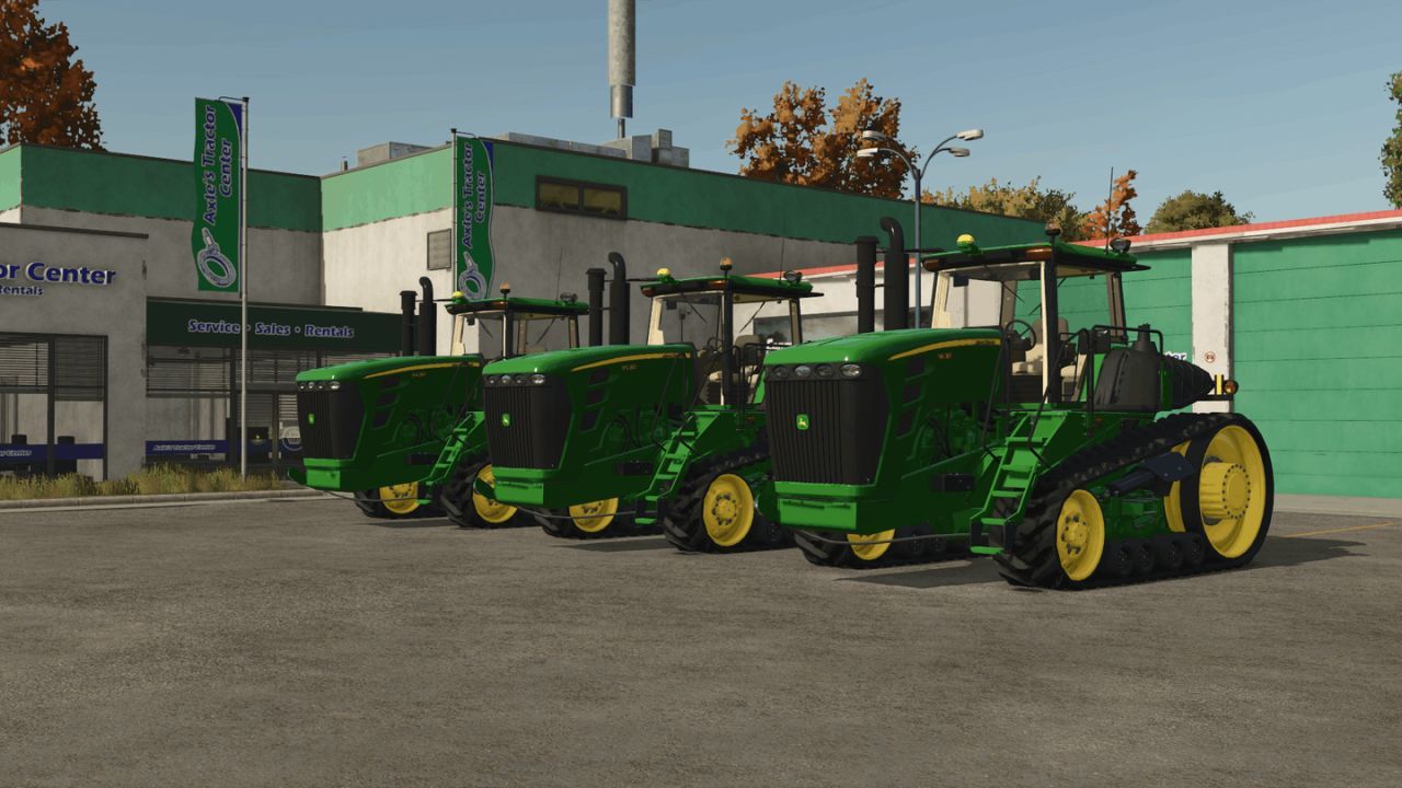 Трактор John Deere 9x30T Series для Farming Simulator 25