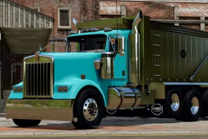 Вантажівка Kenworth W900 ATC для Farming Simulator 25 — 1