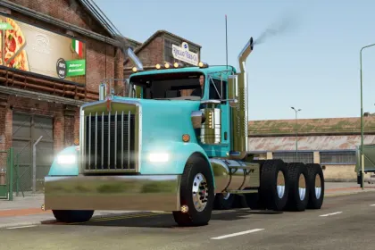 Вантажівка Kenworth W900 ATC для Farming Simulator 25 — 4