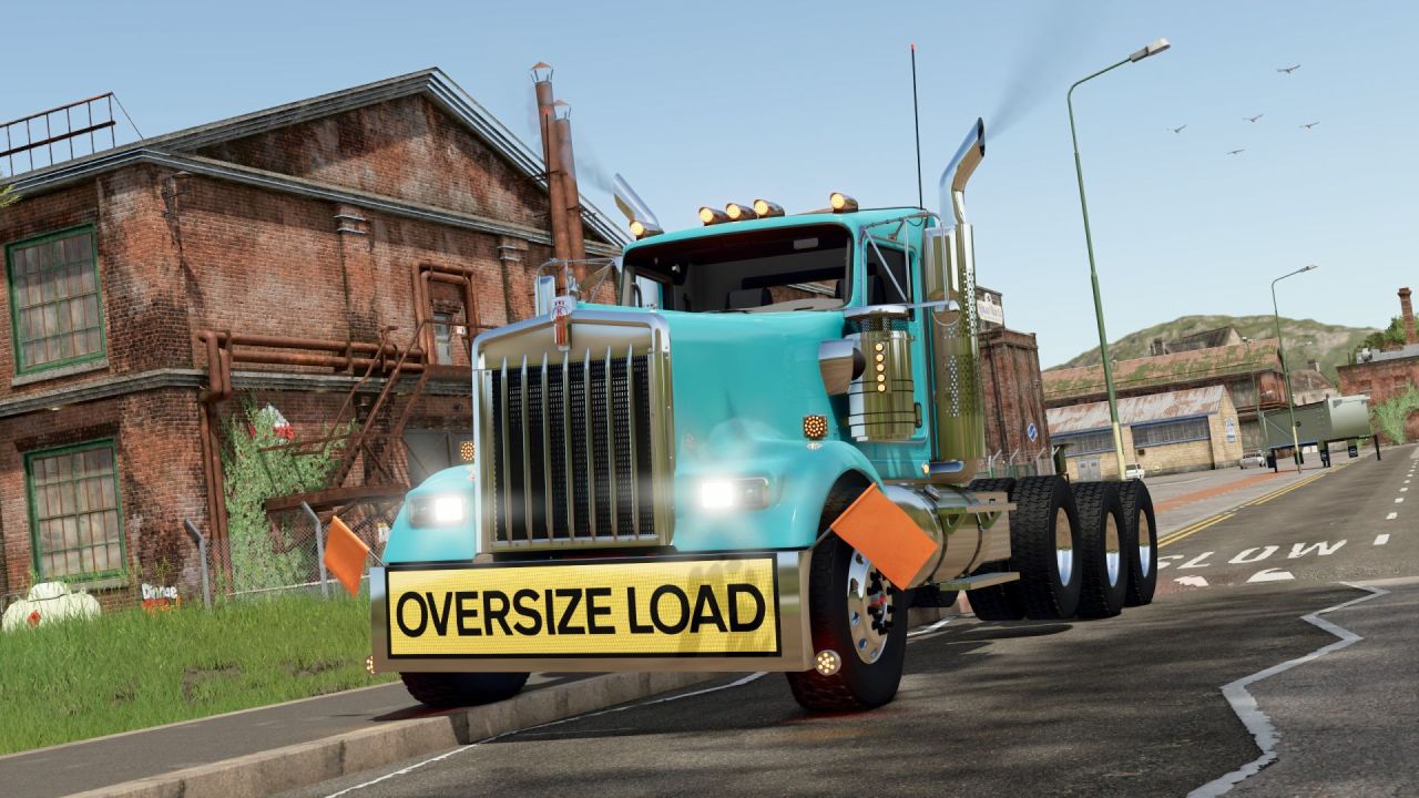 Вантажівка Kenworth W900 ATC для Farming Simulator 25