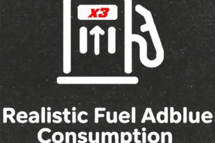 Мод реалістичного споживання пального Adblue для Farming Simulator 25