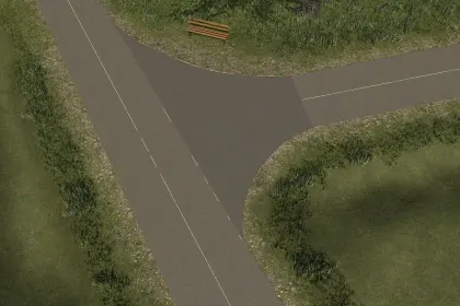 Текстури перехресть для інструменту "Spline to Intersection" для Farming Simulator 25 — 1