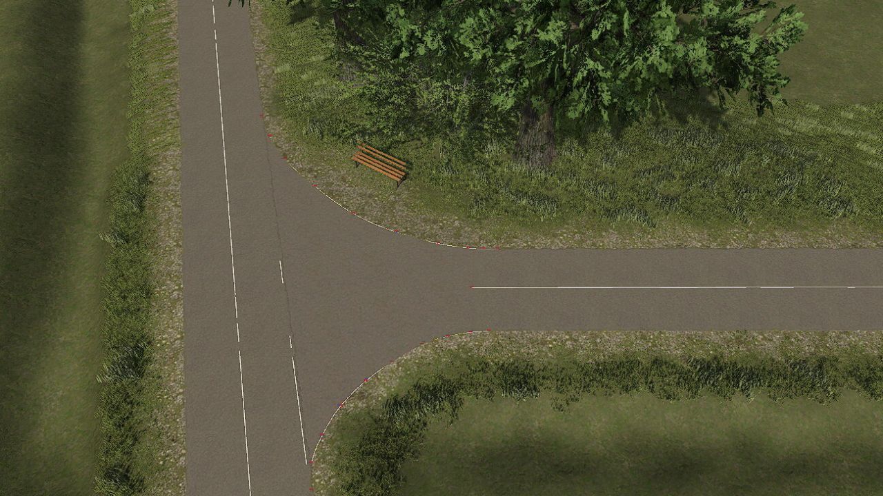 Текстури перехресть для інструменту "Spline to Intersection" для Farming Simulator 25