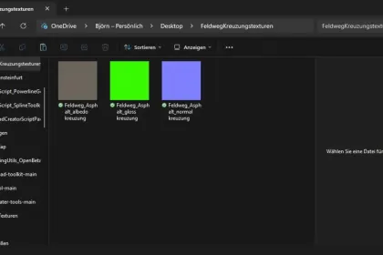 Текстури перехресть для інструменту "Spline to Intersection" для Farming Simulator 25 — 3