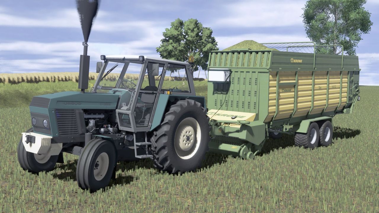 Навантажувач Krone Titan 6/42 GD для Farming Simulator 25
