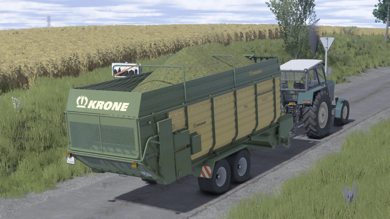 Навантажувач Krone Titan 6/42 GD для Farming Simulator 25