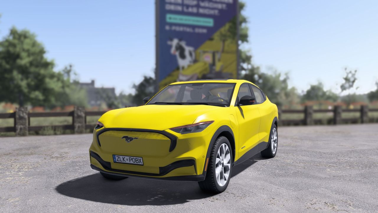 Автомобіль Ford Mustang Mach-E 2022 для Farming Simulator 25