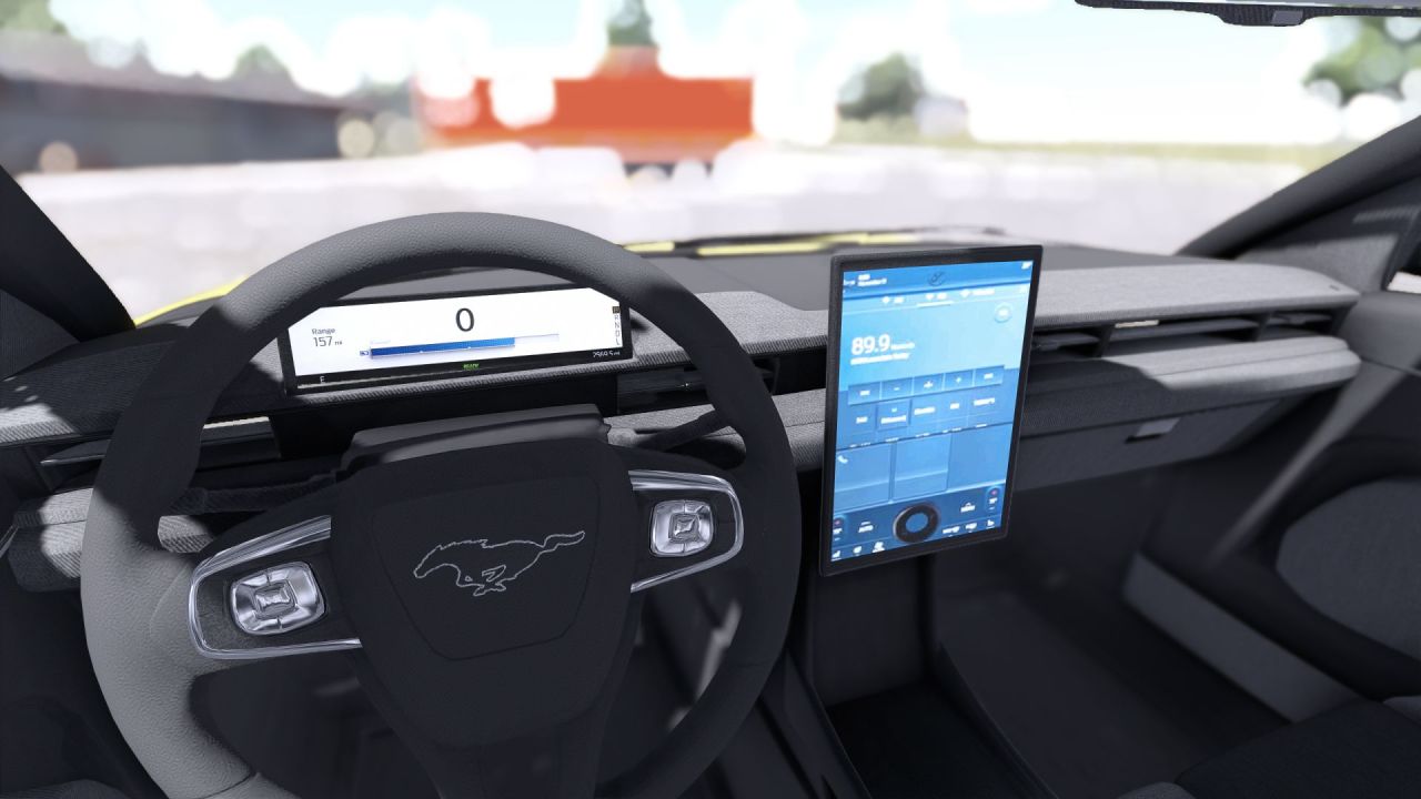 Автомобіль Ford Mustang Mach-E 2022 для Farming Simulator 25