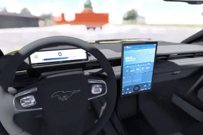 Автомобіль Ford Mustang Mach-E 2022 для Farming Simulator 25 — 3