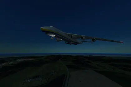 Легендарний Транспортний Літак Antonov An-225 Mriya для Farming Simulator 25