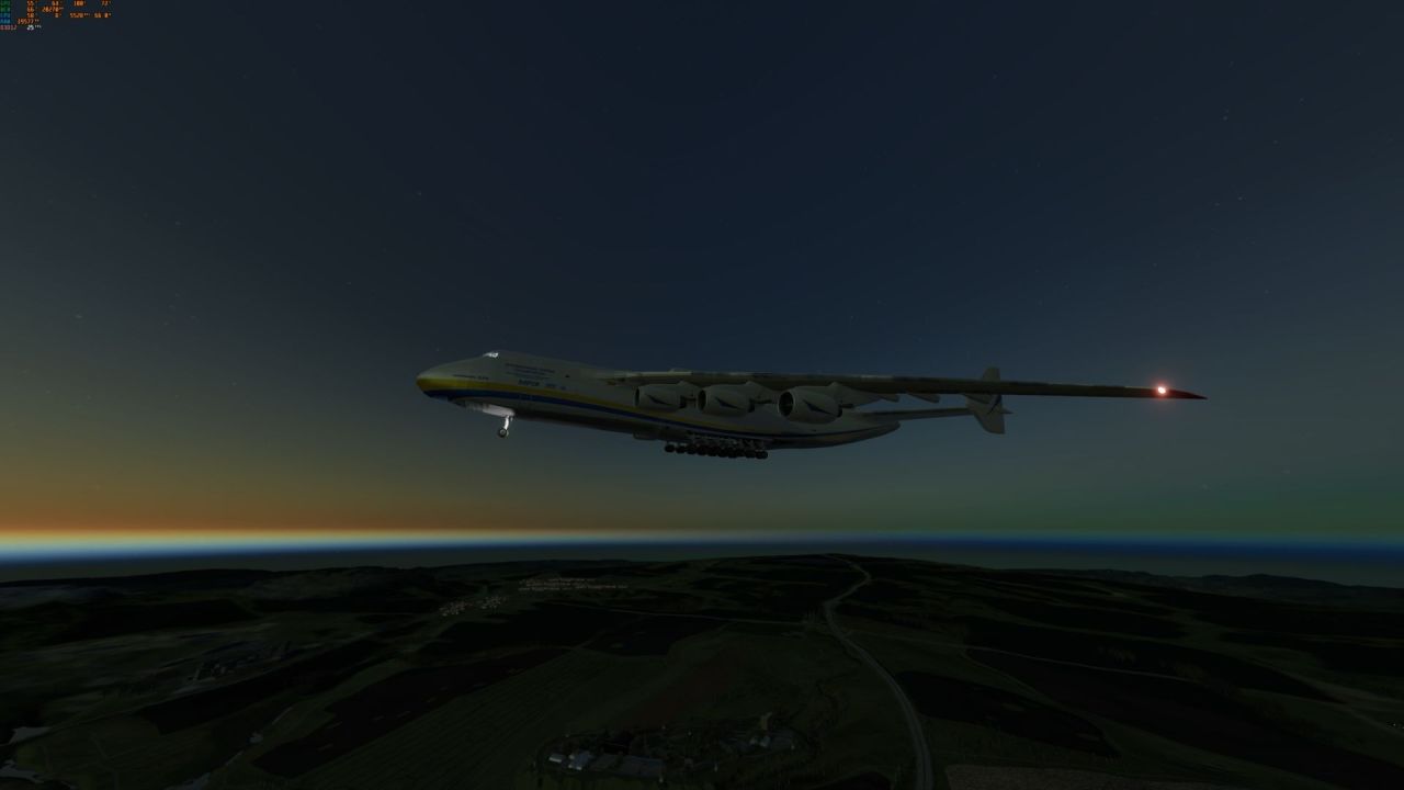 Legendary Transport Aircraft Antonov An-225 Mriya for Farming Simulator 25 - Screenshots
