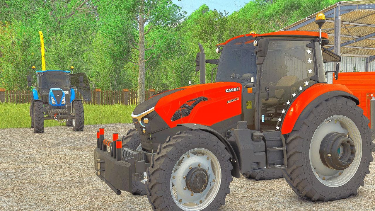 Трактор Case IH AC DC для Farming Simulator 22
