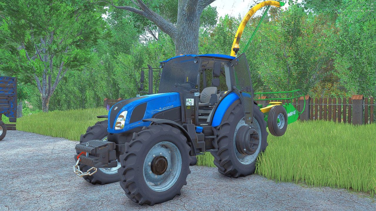 Трактор New Holland T5 Bluemaster для Farming Simulator 22