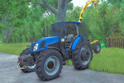 Трактор New Holland T5 Bluemaster для Farming Simulator 22 — 2
