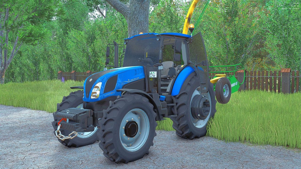 Трактор New Holland T5 Bluemaster для Farming Simulator 22
