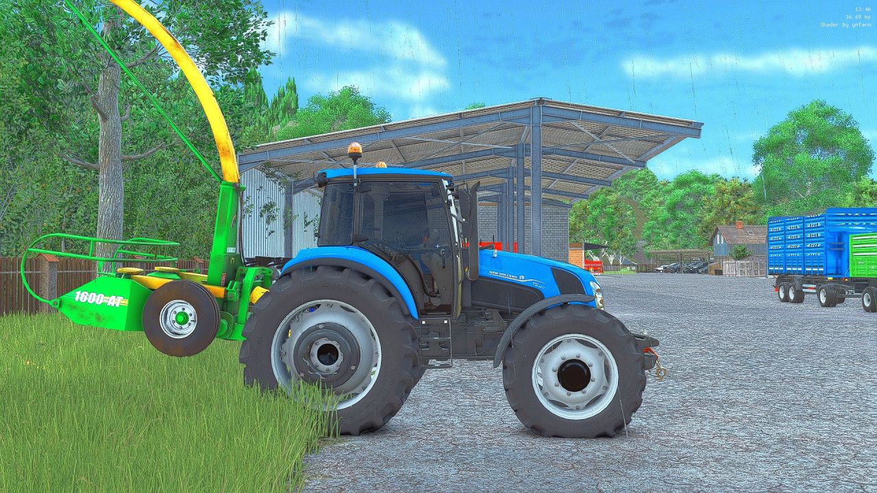 Трактор New Holland T5 Bluemaster для Farming Simulator 22