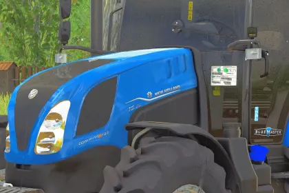 Трактор New Holland T5 Bluemaster для Farming Simulator 22 — 6