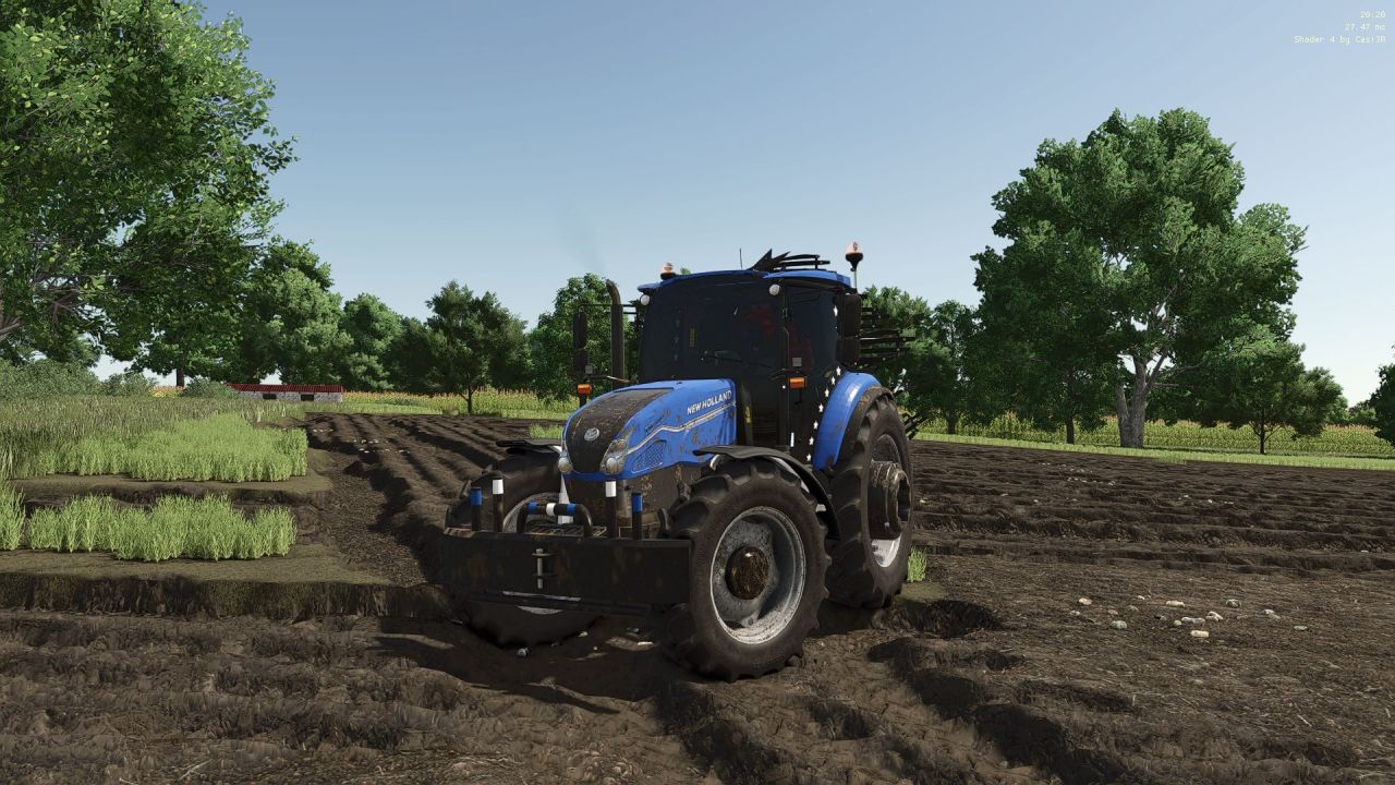 Трактор New Holland T5 AC DC Series для Farming Simulator 22