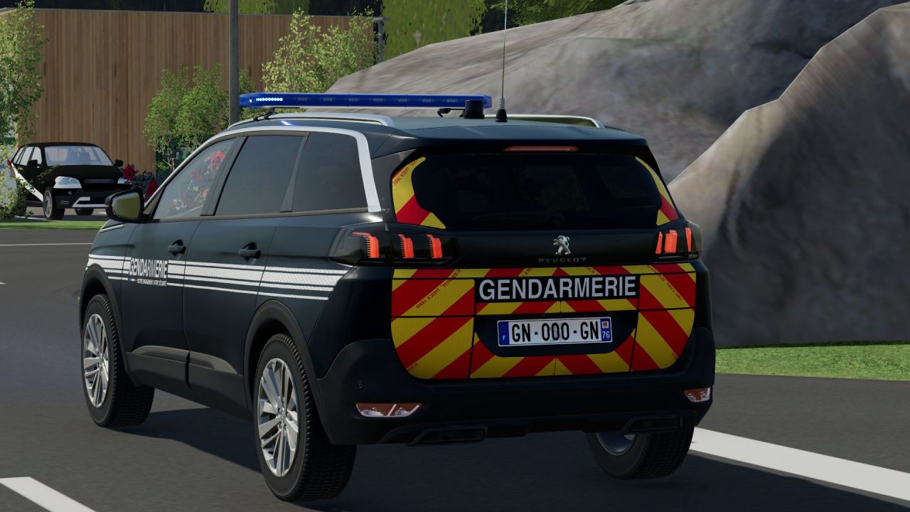 Автомобіль Peugeot 5008 2020 GN для Farming Simulator 22