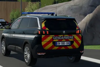 Автомобіль Peugeot 5008 2020 GN для Farming Simulator 22 — 2