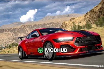 Samochód Mustang S650 2025 V2.0 do BeamNG.drive