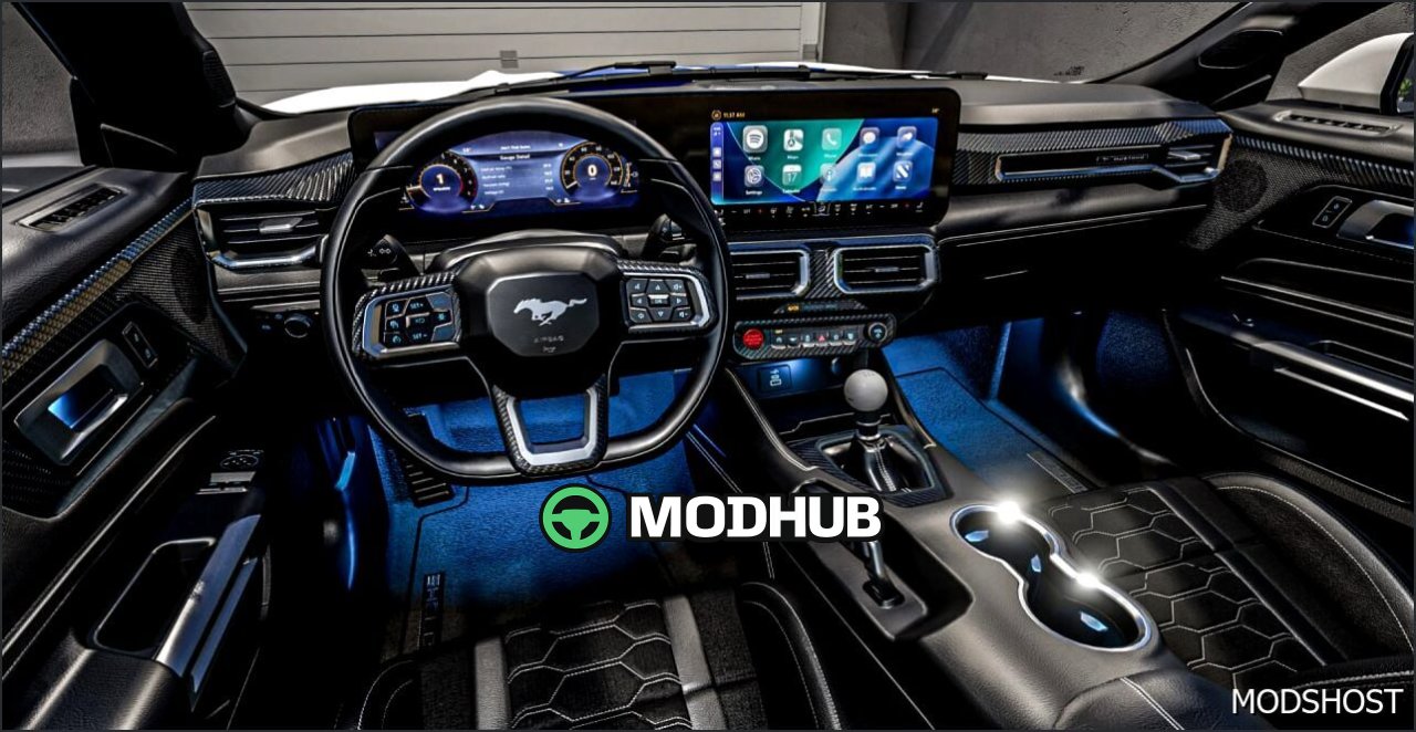 Car Mustang S650 2025 V2.0 for BeamNG.drive