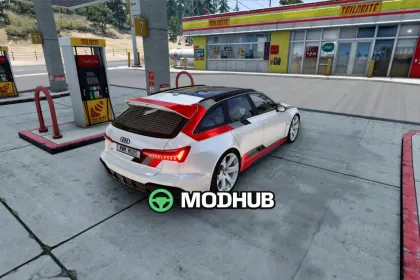 Samochód Audi RS6 do BeamNG.drive