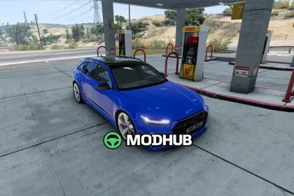 Автомобіль Audi RS6 для BeamNG.drive — 2