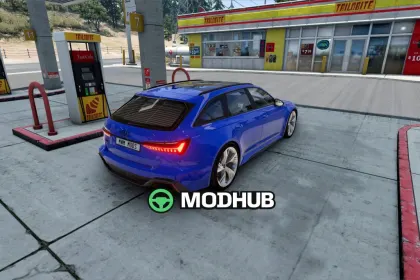 Автомобіль Audi RS6 для BeamNG.drive — 3