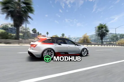 Автомобіль Audi RS6 для BeamNG.drive — 4