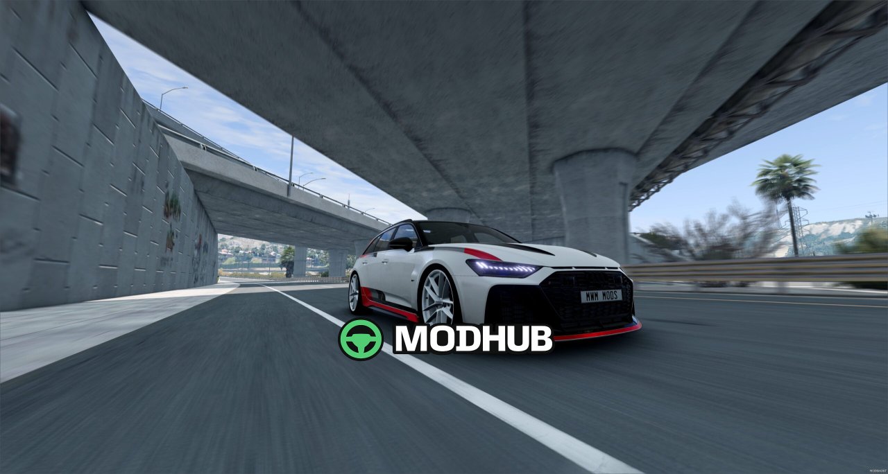 Автомобіль Audi RS6 для BeamNG.drive