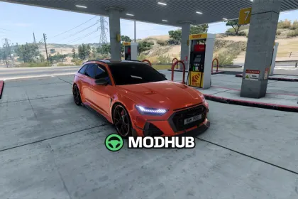 Автомобіль Audi RS6 для BeamNG.drive — 6