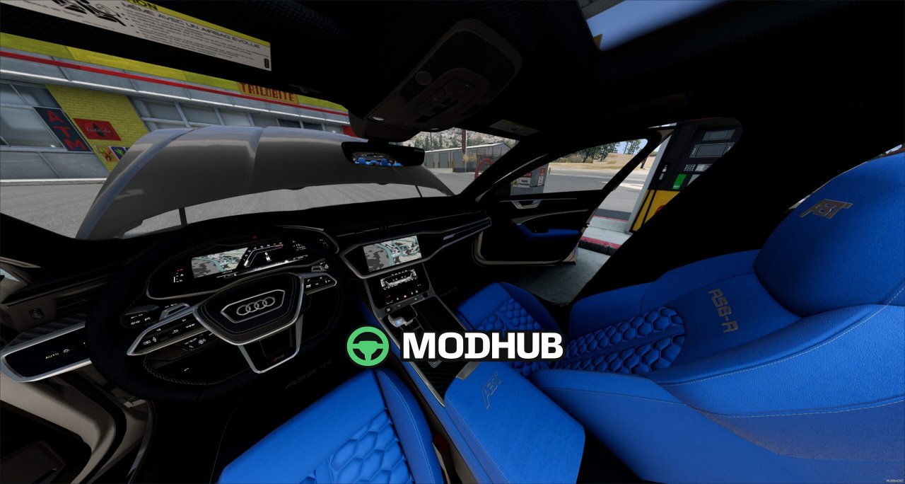 Автомобіль Audi RS6 для BeamNG.drive