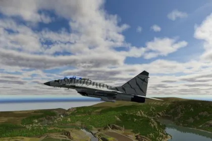 Легендарний Винищувач MiG-35 (Super Fulcrum) — Реактивний Екстрим у Farming Simulator 25 — 2