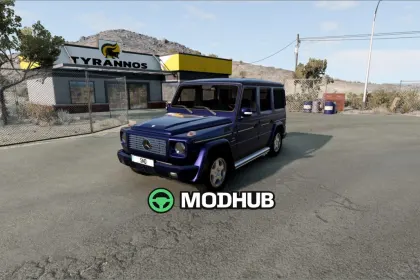 Samochód Mercedes G Class do BeamNG.drive