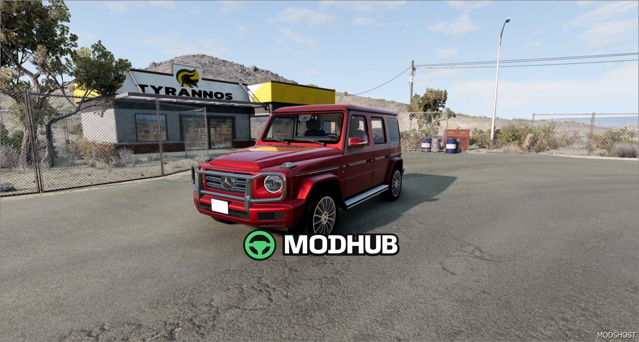 Автомобіль Mercedes G Class для BeamNG.drive