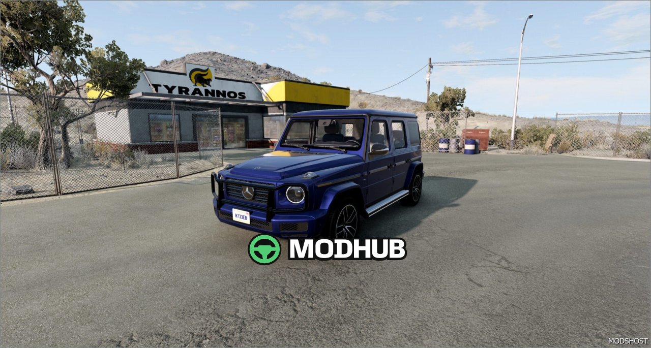 Автомобіль Mercedes G Class для BeamNG.drive