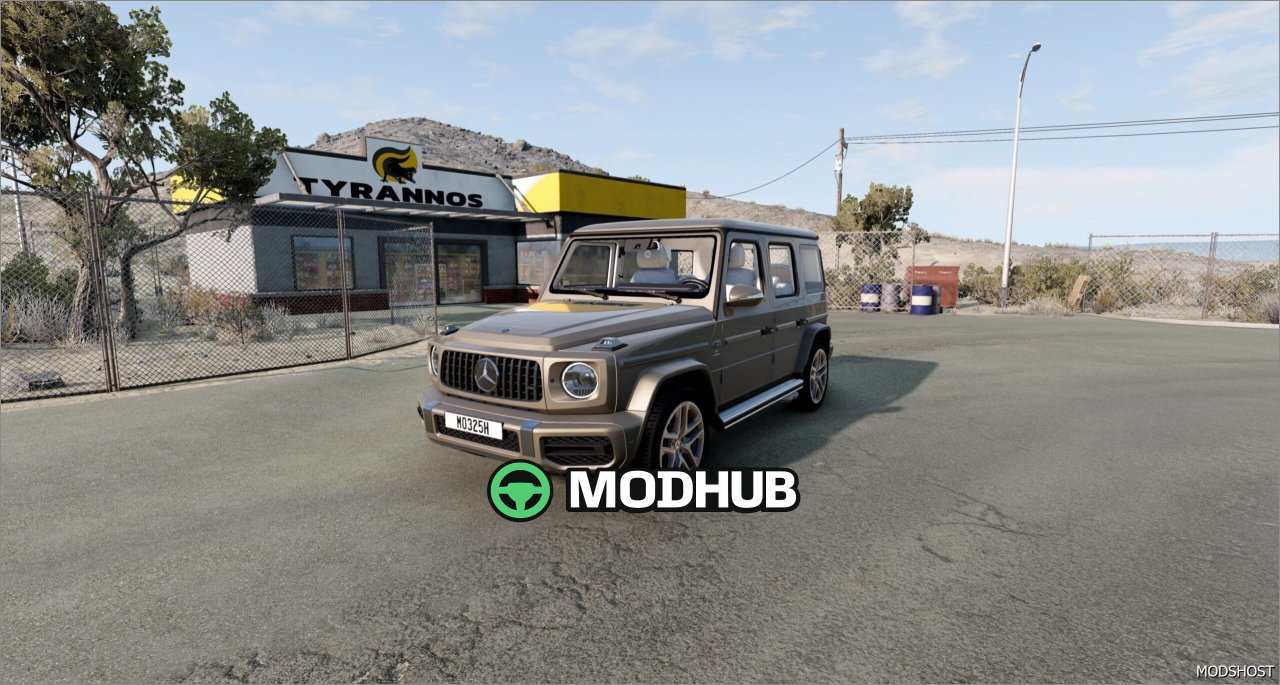Автомобіль Mercedes G Class для BeamNG.drive