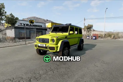 Автомобіль Mercedes G Class для BeamNG.drive — 5
