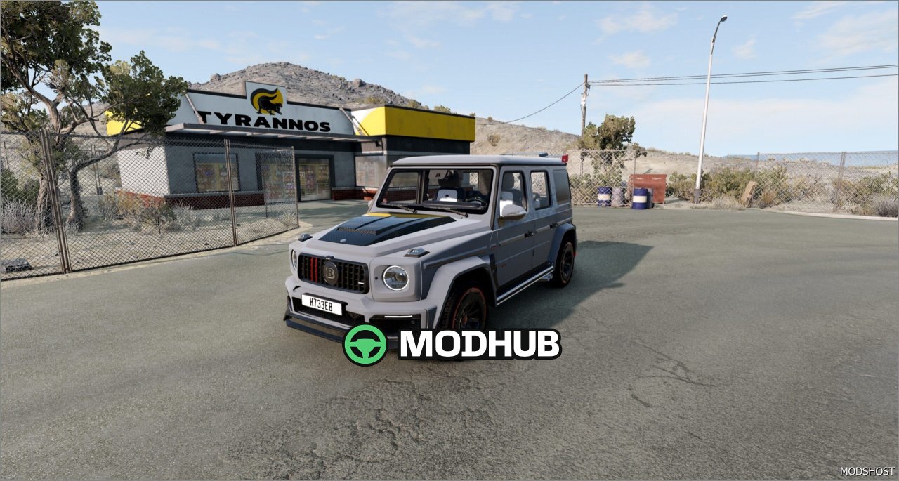 Автомобіль Mercedes G Class для BeamNG.drive