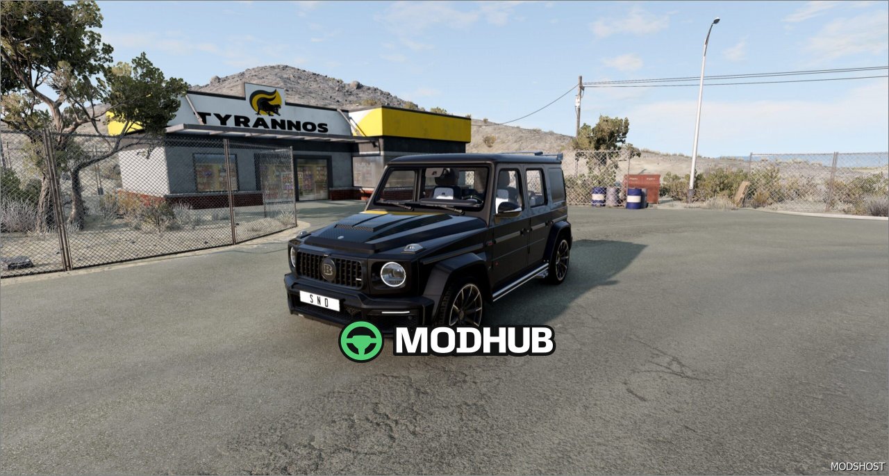 Автомобіль Mercedes G Class для BeamNG.drive