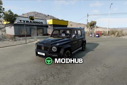Автомобіль Mercedes G Class для BeamNG.drive — 7