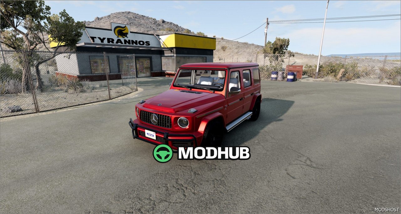 Автомобіль Mercedes G Class для BeamNG.drive