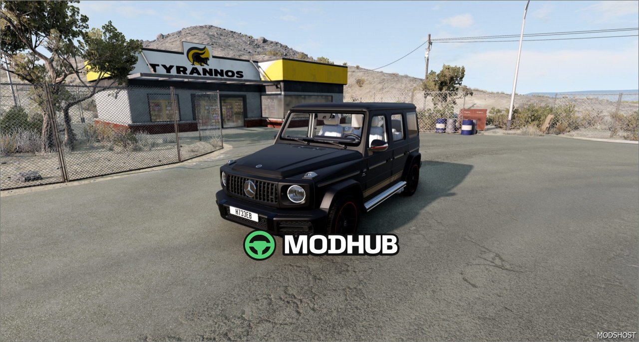 Автомобіль Mercedes G Class для BeamNG.drive