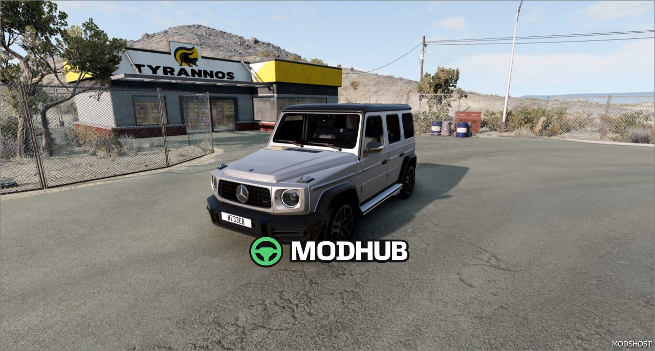 Автомобіль Mercedes G Class для BeamNG.drive