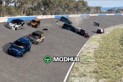 Mapa Lonestar Speedway V1.5 0.38 do BeamNG.drive