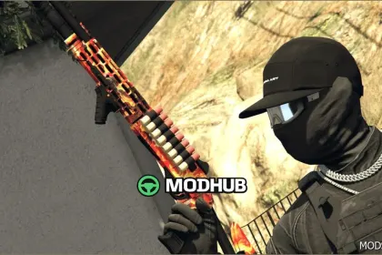 Дробовик Benelli M4 для GTA 5 — 2